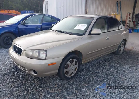 2003 Hyundai Elantra Gls/Gt z USA, uszkodzony, nr VIN KMHDN45D63U619300